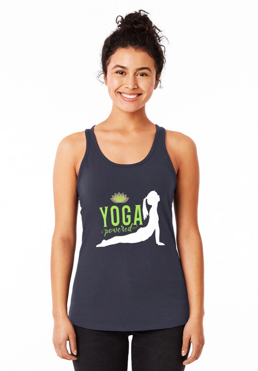 Yoga Powered Racerback Tank Top