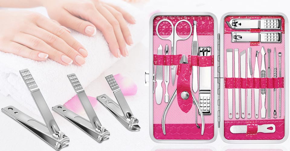 Yougai 18-Tool Professional Manicure Kit