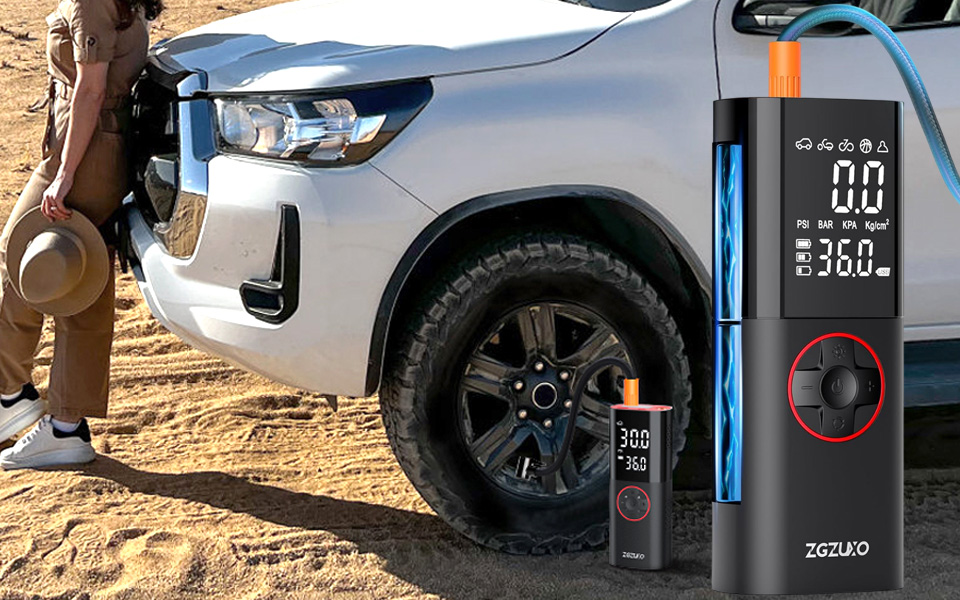 ZGZUXO 150 PSI Portable Tire Inflator