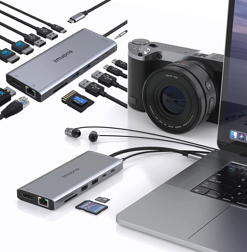 ZMUIPNG USB C Docking Station