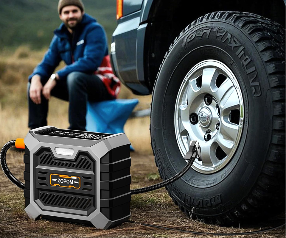 ZOPOM Digital Portable Tire Inflator