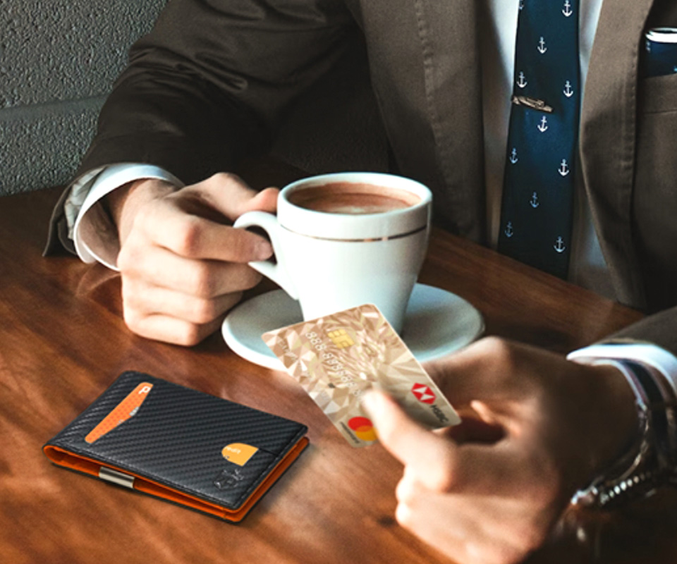 Zitahli Slim 12-Card Slot Wallet For With ID Window