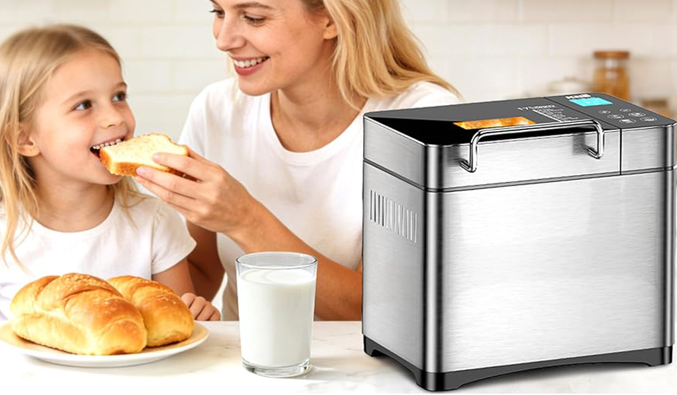All-in-One Automatic Stainless Steel Bread Maker