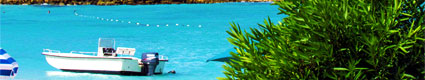 Antigua, swimming with stingrays and beautiful Long Bay Beach