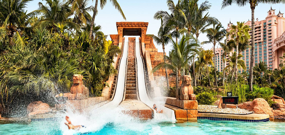 Atlantis Bahamas Waterpark Slide