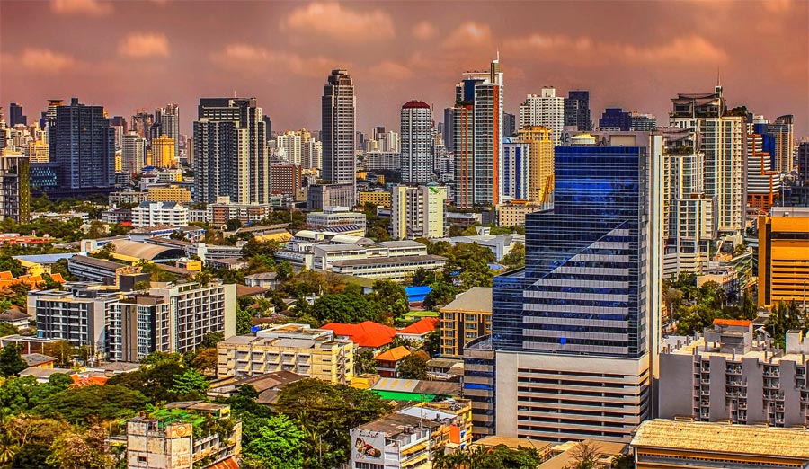 Bangkok - the capital city of Thailand