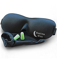 Bedtime Bliss Sleep Mask and Ear Plug Set