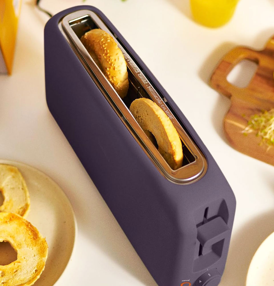 Bella Fits-Anywhere 2-Slice Slim Toaster