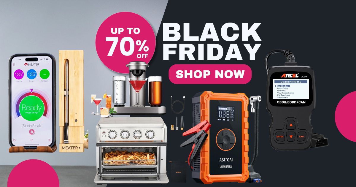 Save up to 70% This Black Friday