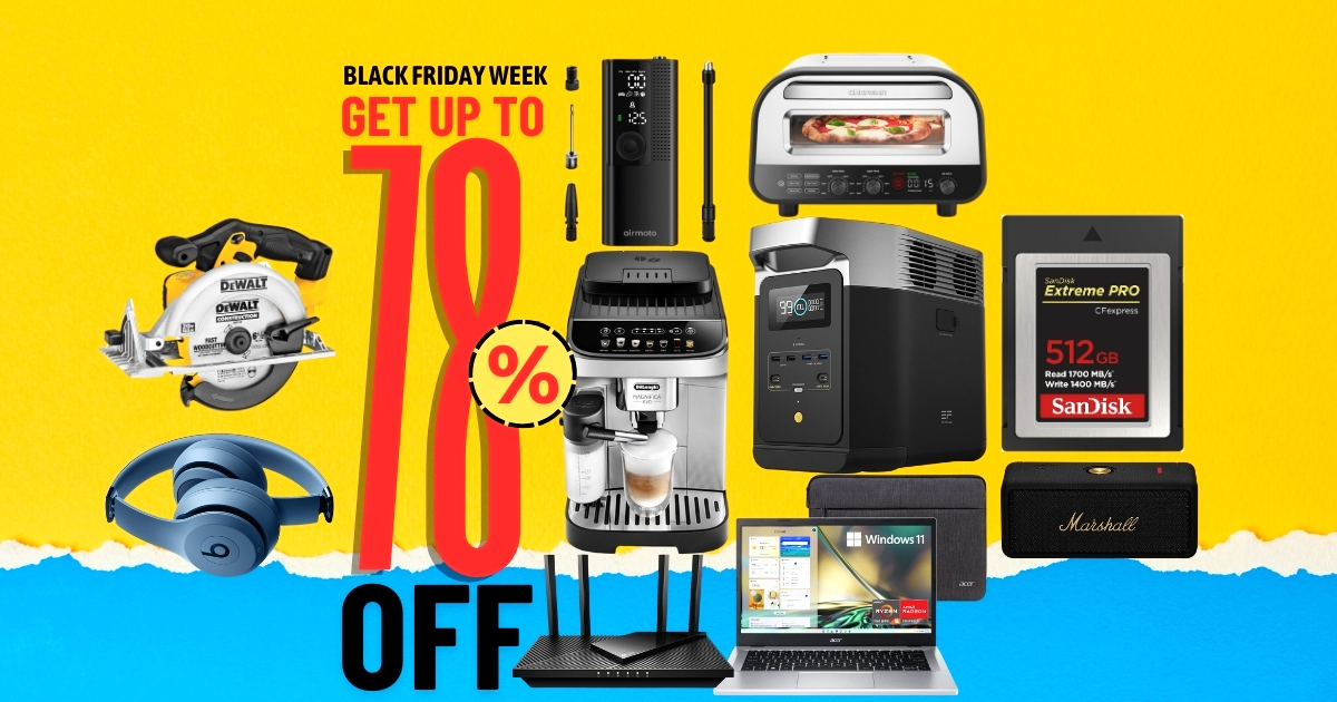Shop Black Friday Week Gadget Deals