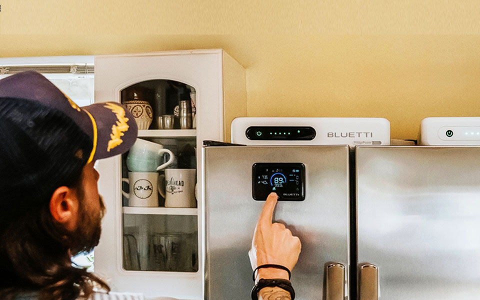 BLUETTI FridgePower Screen, Magnetic Smart Display For FridgePower System
