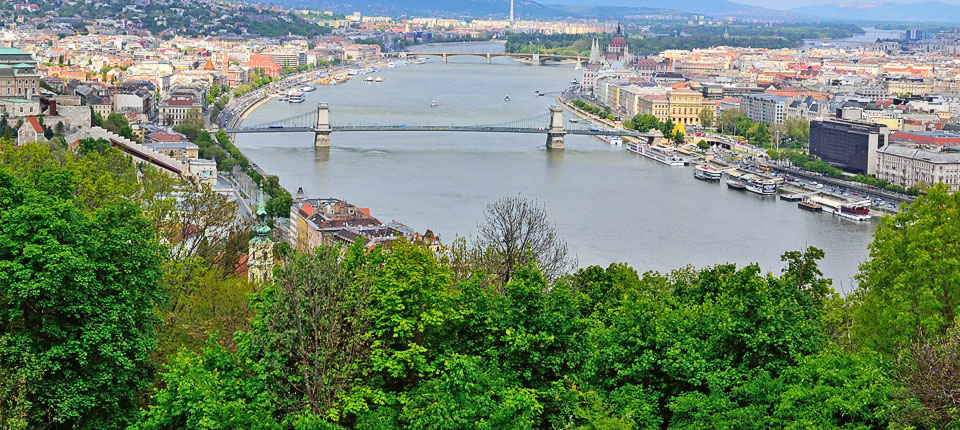 Budapest from Gellért Hill