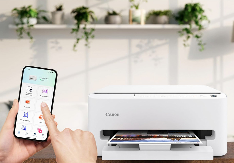 Canon PIXMA Wireless Color Inkjet Printer For 2-Sided Printing & Photos