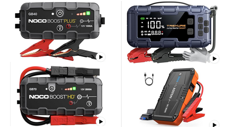 Cae And SUV Jump Starters
