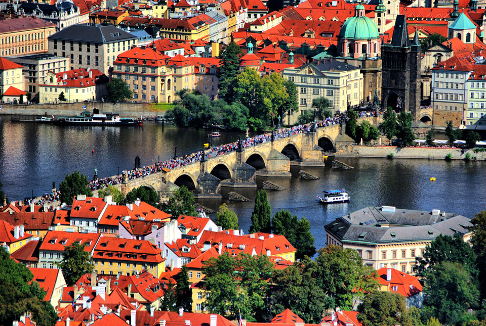 The Charles Bridge, Prague, Czech Republic