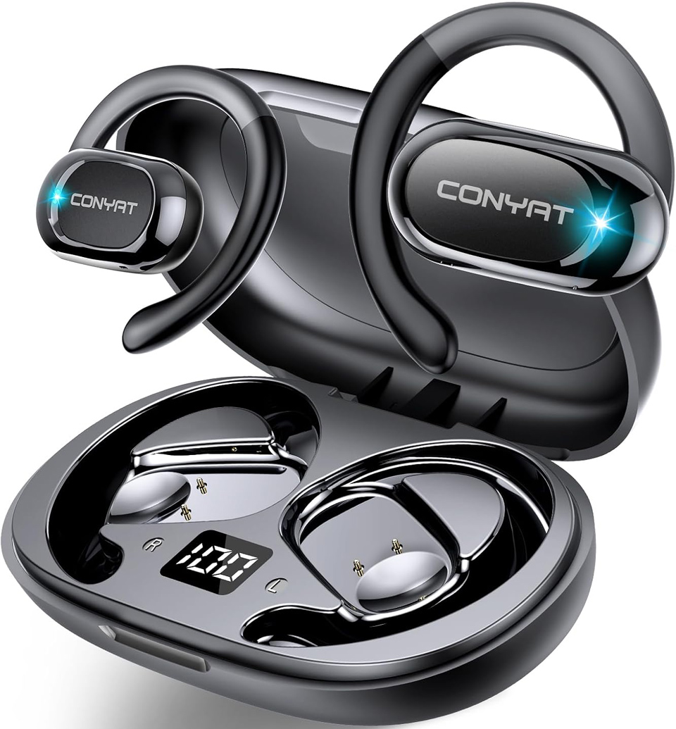 Conyat Bluetooth 5.4 Wireless Earbuds With Earhooks