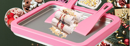 This New Amazon Rolled Ice Cream Maker Is A Fun Family Gift Kids Will Love