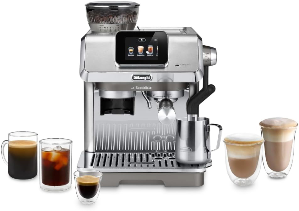 'Longhi La Specialista Touch Espresso Machine With Grinder And Milk Frother
