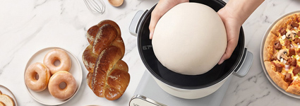 Hate Kneading Dough? Won’t Spend More Than $100 On A Mixer? This 7.4-Quart Dough Mixer Is For You