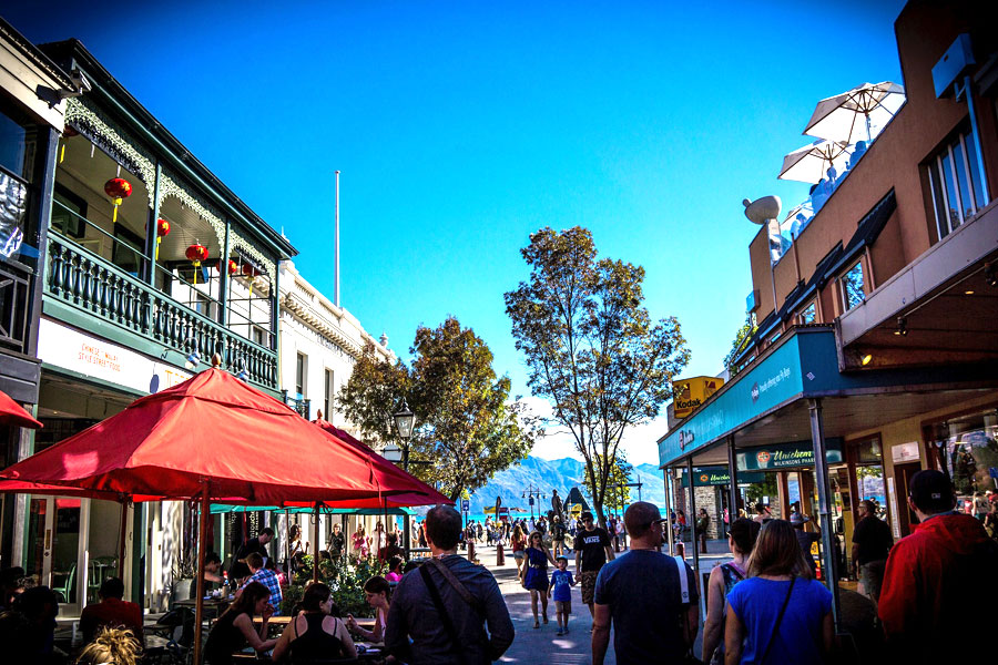 Downtown Queenstown, New Zealand