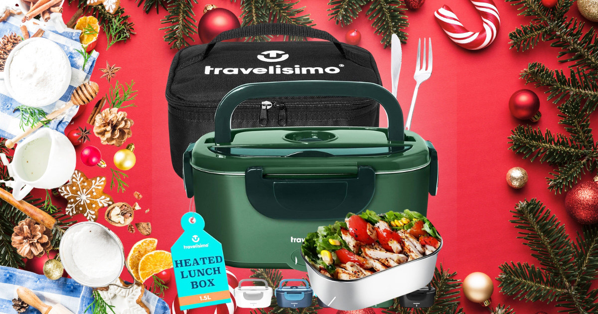 Food gadget for hot meals on the go