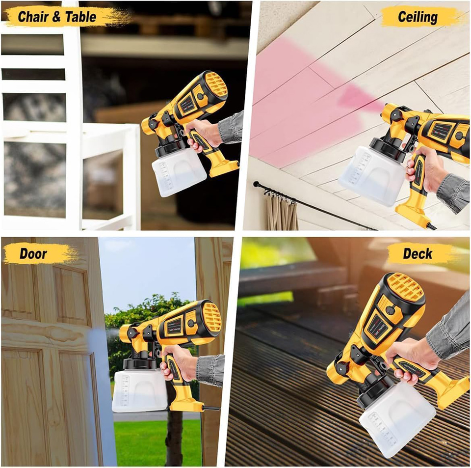 MirrorZone High Power Electric Spray Paint Gun 