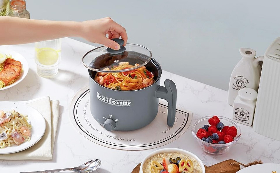 Elite Gourmet Noodle Express Electric Hot Pot