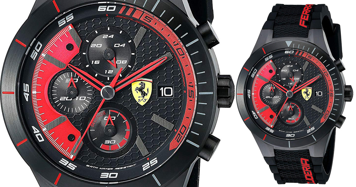 Save 66% On This Ferrari Men's Watch - Amazon Prime Day Deals