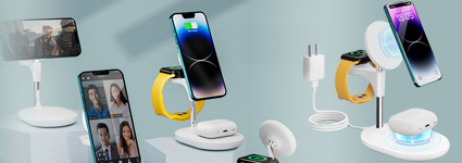 This Funky 3-In-1 MagSafe Charger Has A 79% Discount And A 40% Less Coupon