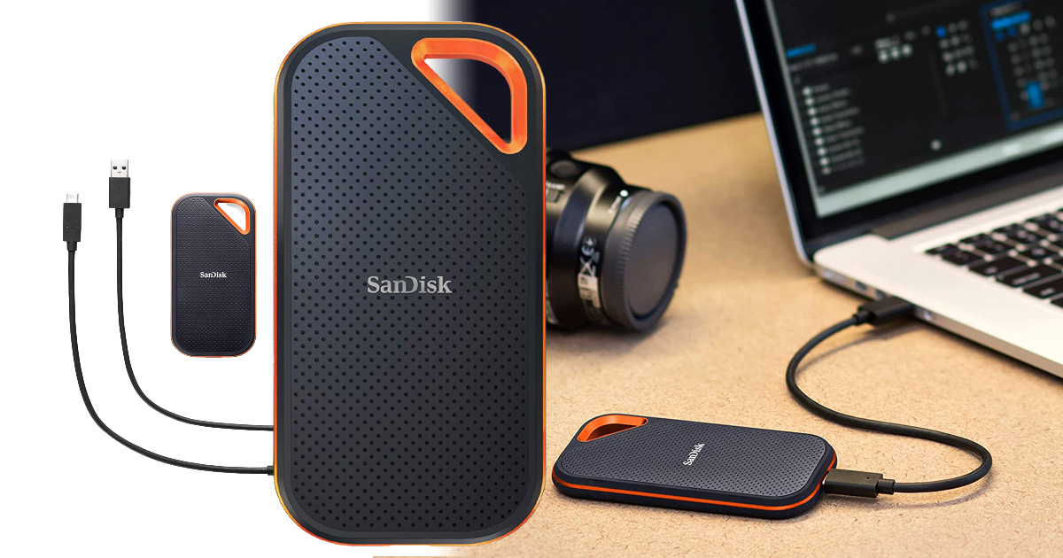 SanDisk Is Being Ridiculous Again You Save Over $400 On This 4TB Portable SSD Drive