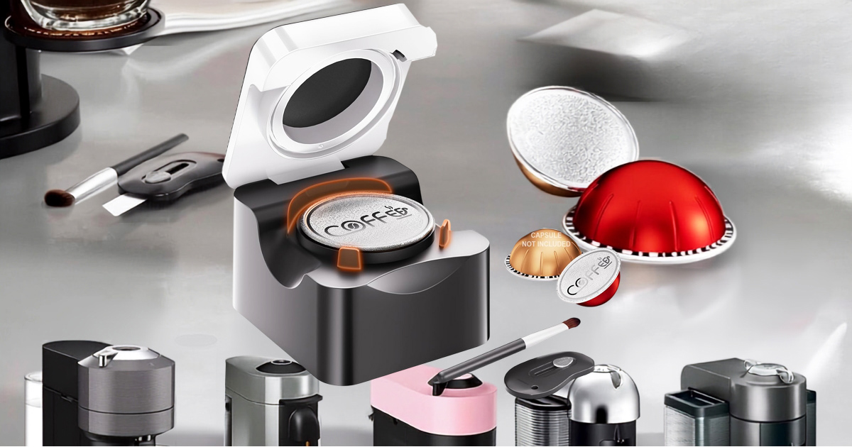 Qiorgar Pod Machine For Refilling Nespresso Coffee Pods