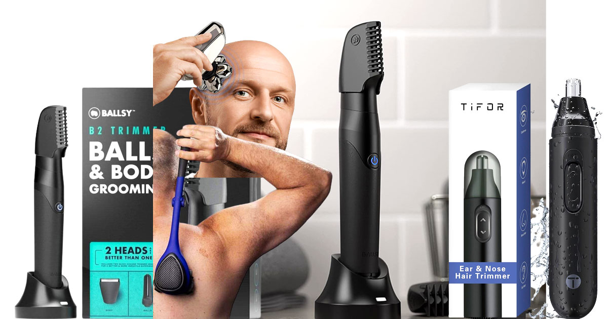 Personal care gadgets for men
