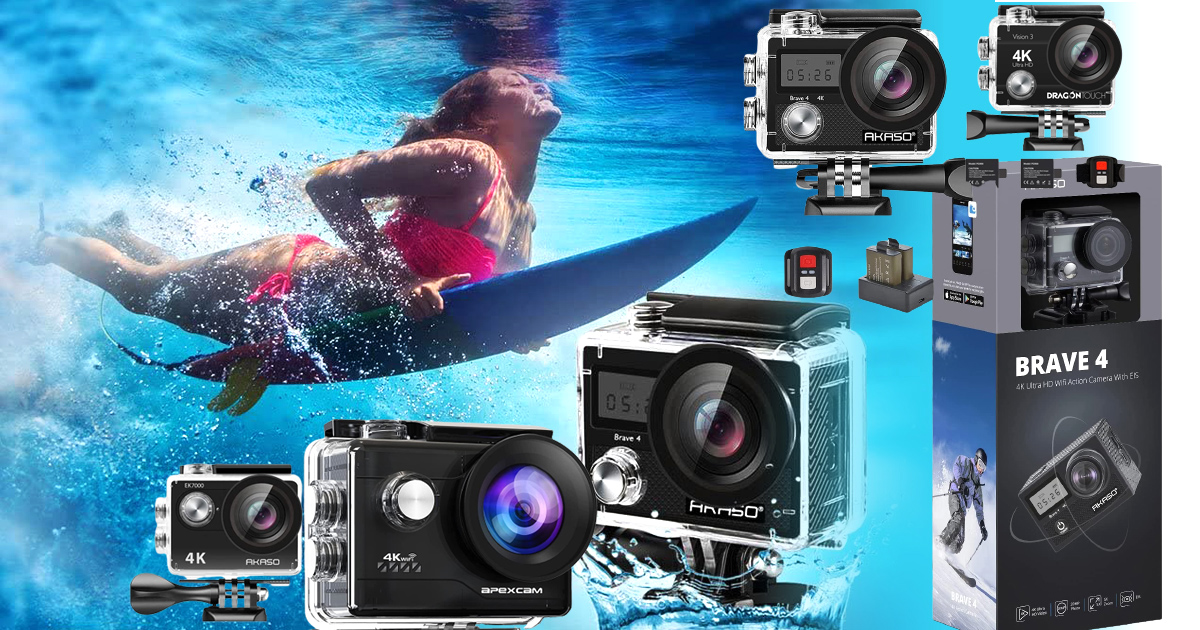 5 Affordable 4K Action Cameras For Travelers Looking For That Sweet Shot