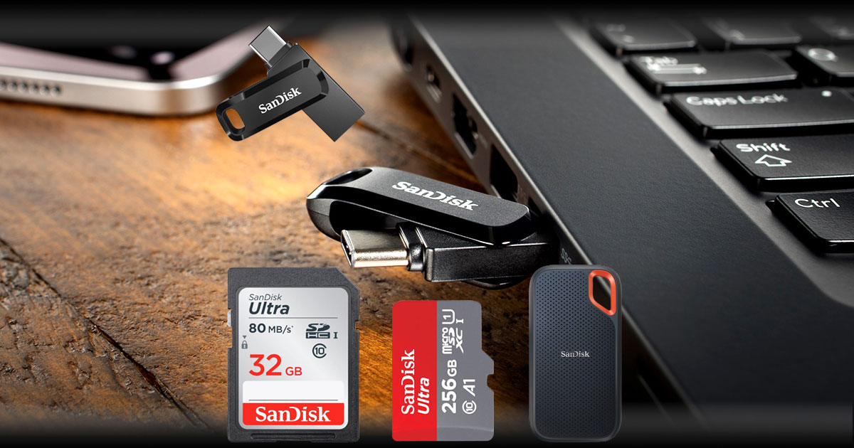 Gadgets - portable drives and storage