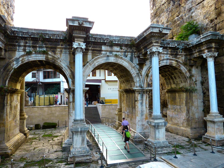 Hadrians Gate, Antalya, Turkey