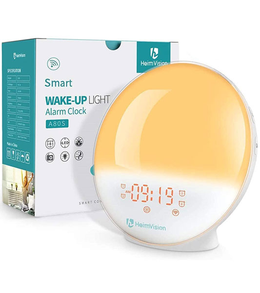 heimvision Wake up Light Alarm Clock - Works with Alexa