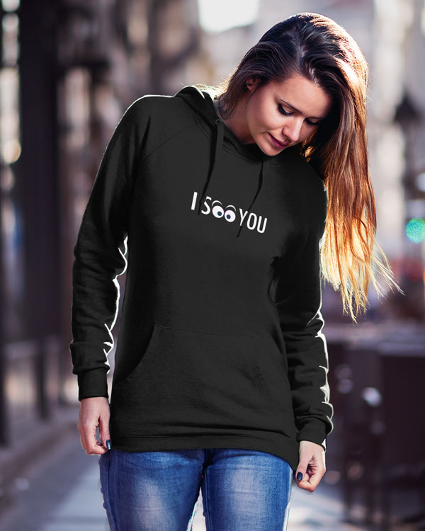 I See You pullover hoodie