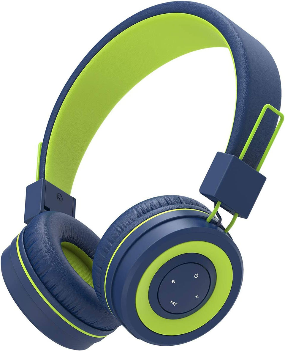 iClever Bluetooth Foldable BTH02 Kids Headphones With Mic