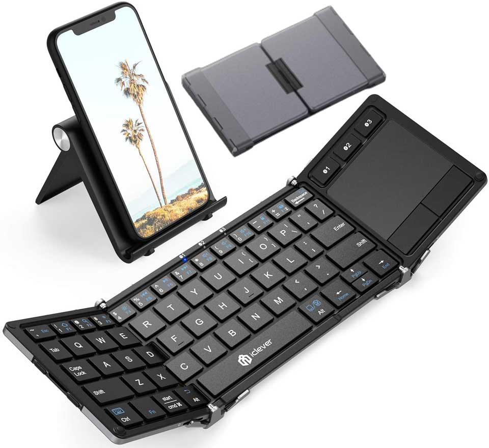 iClever Foldable Bluetooth Keyboard