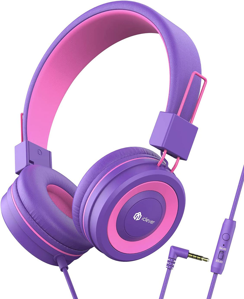 iClever Foldable Volume Limited HS14 Kids Headphones