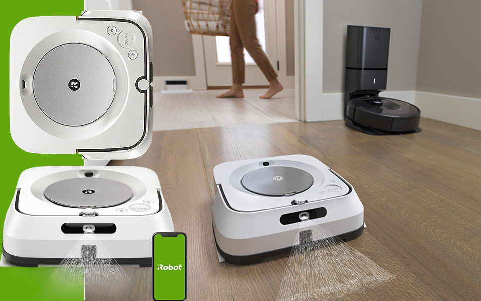 iRobot Braava Jet M6 Ultimate Robot Mop Wi-Fi Connected