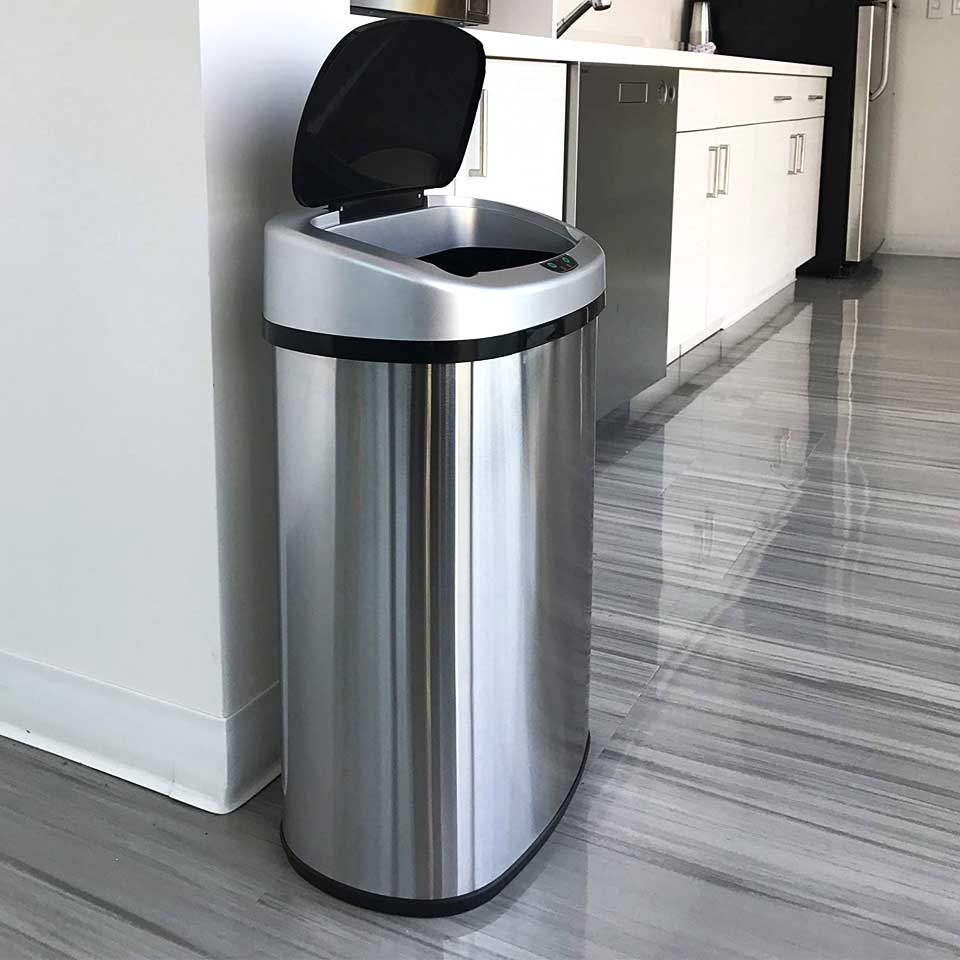 iTouchless SensorCan Touchless Trash Can