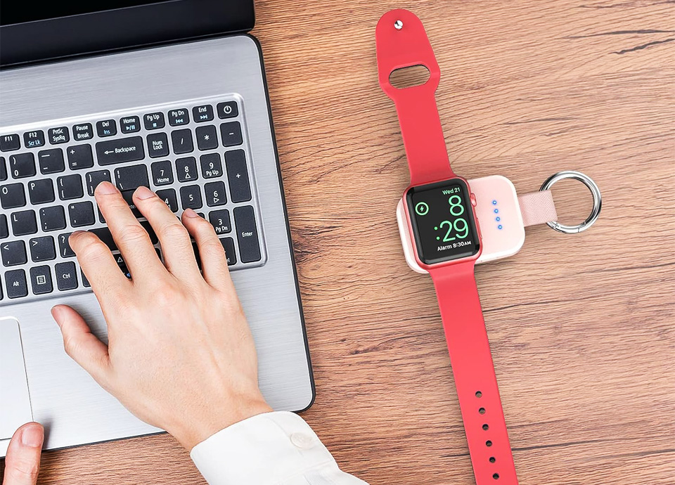 i.VALUX Portable Wireless Charger for Apple Watch