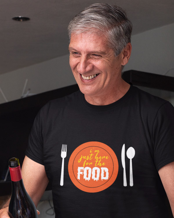 I'm just here for the food tshirt and more 