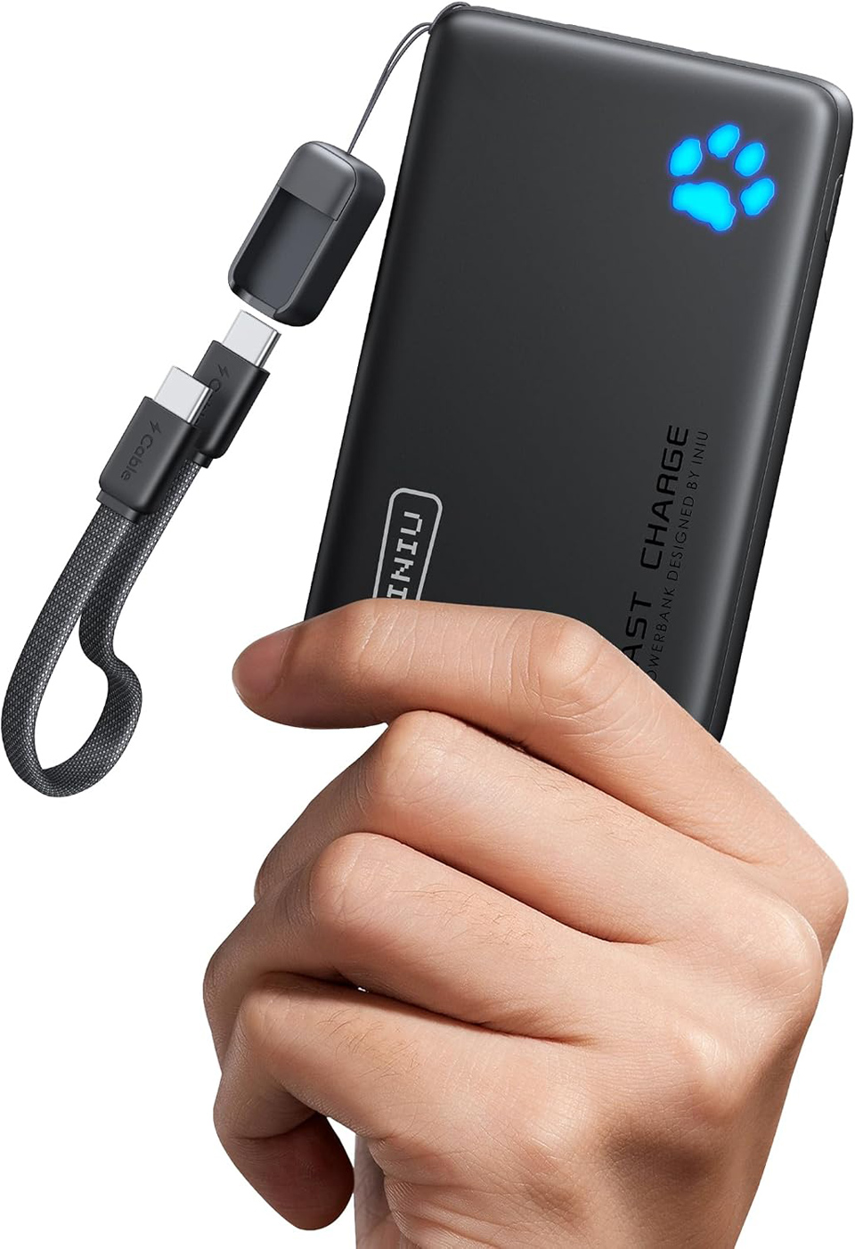 INIU 45W Small Fast Travel Portable Charger Power Bank