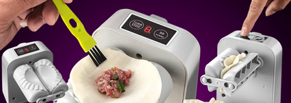 Unique Gadget Helps Make Dumplings And Wontons With The Press Of A Button