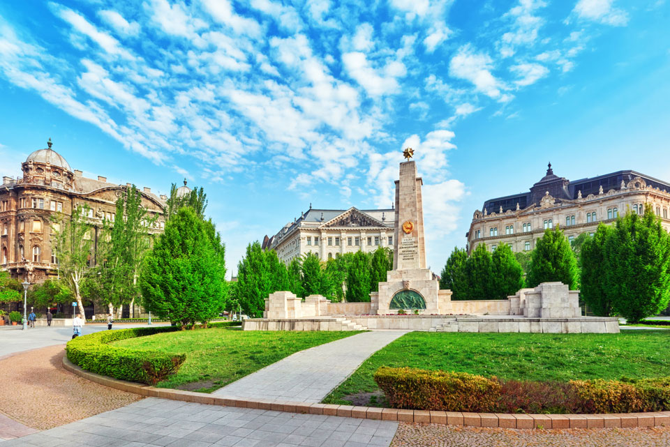 Liberty Square (a.k.a. Szabadsag Square), Budapest, Hungary