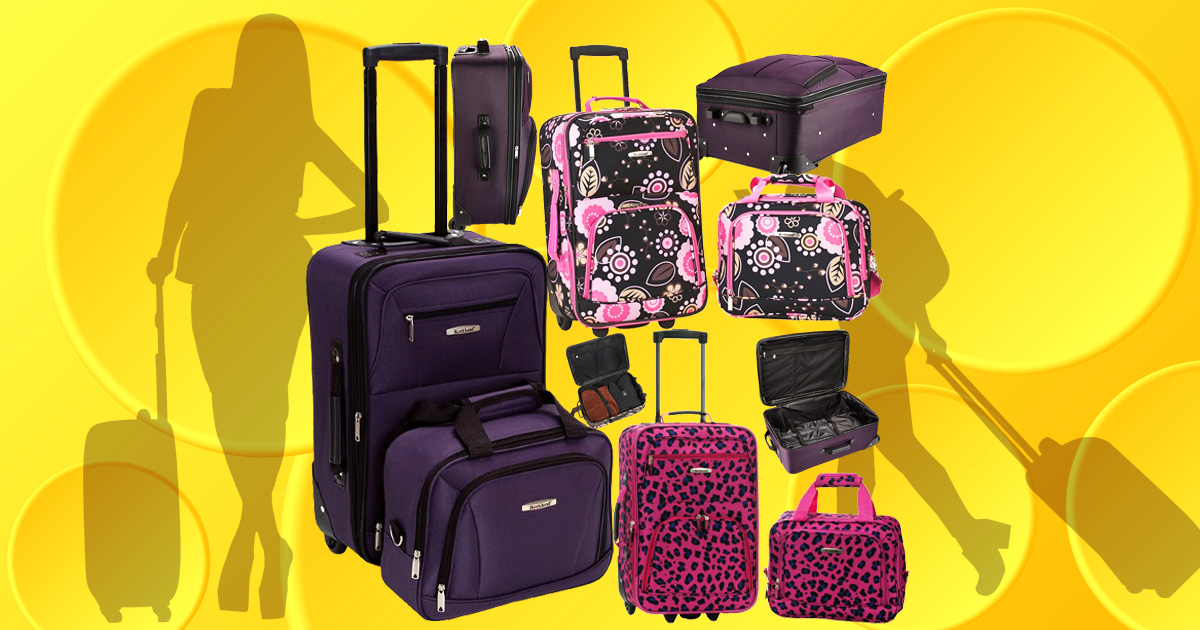 These Top 3 Rockland Fashion Luggage Sets Are All Ridiculously Discounted