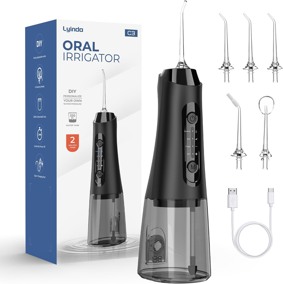 Lyinda Cordless Water Dental Flosser