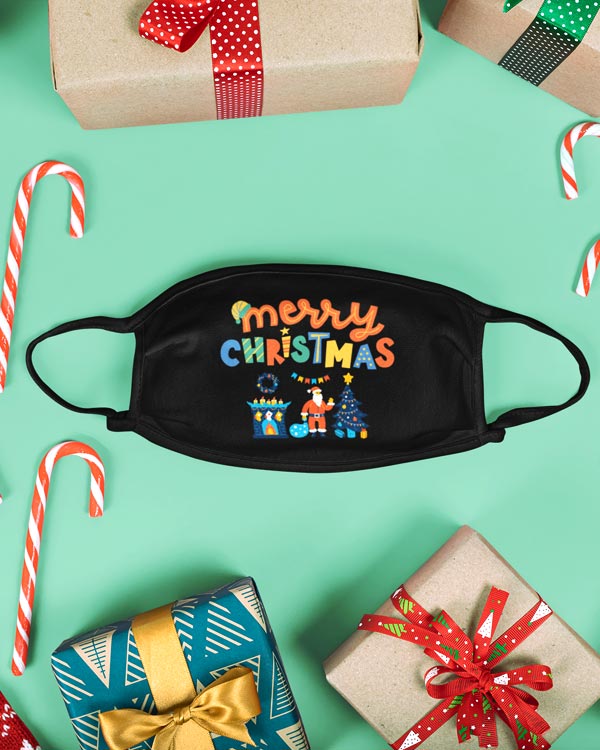 Merry Christmas Mask And more by tw2us